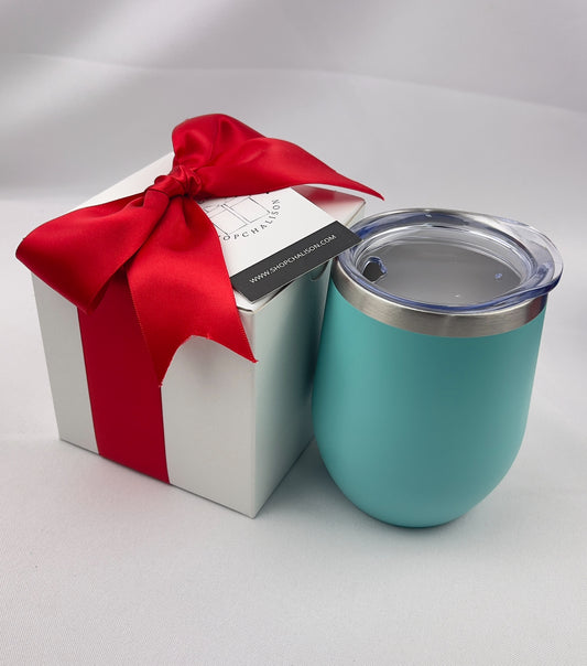 Customized Tumbler Gift Box - Light Blue