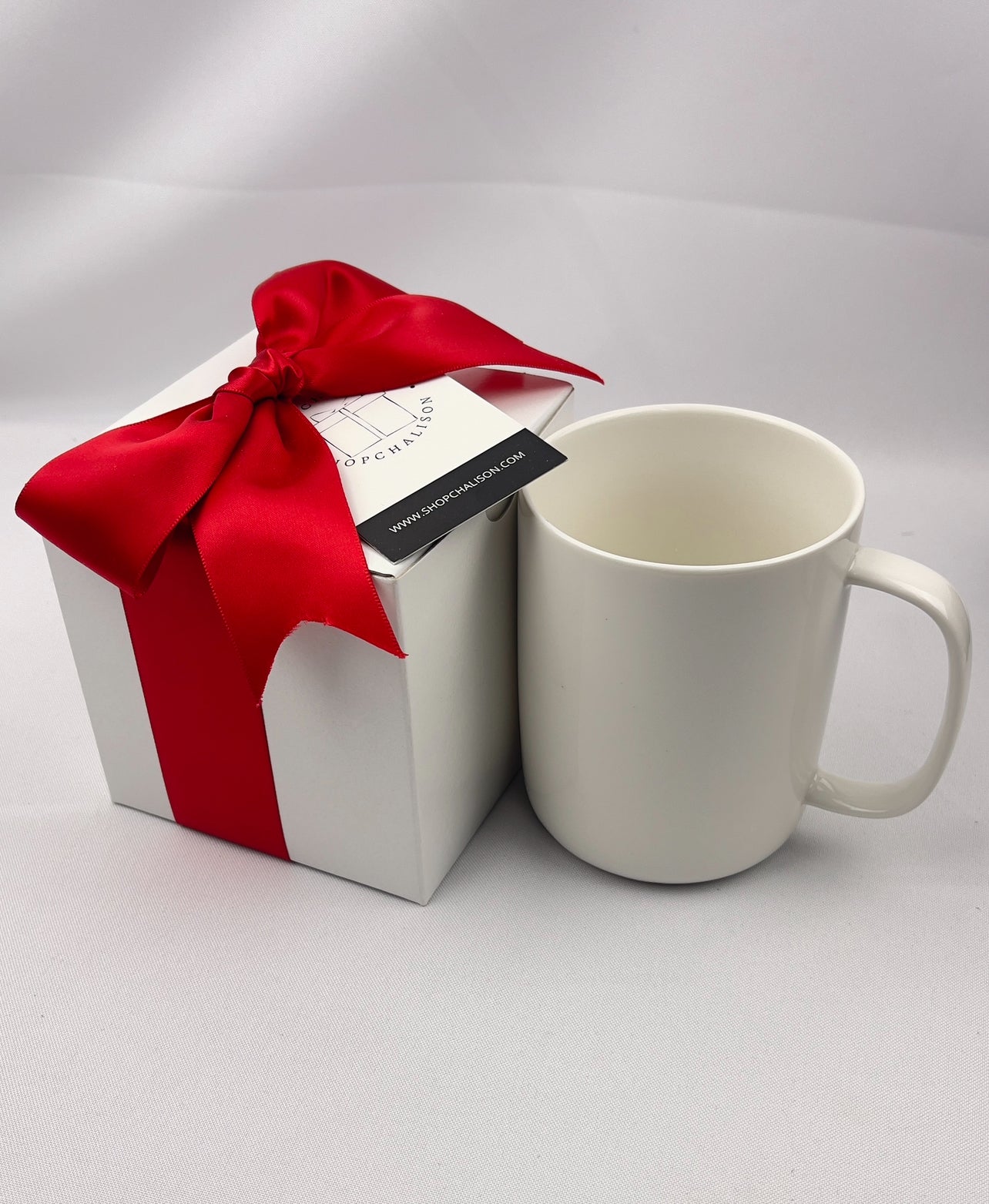 Customized Mug Gift Box - White