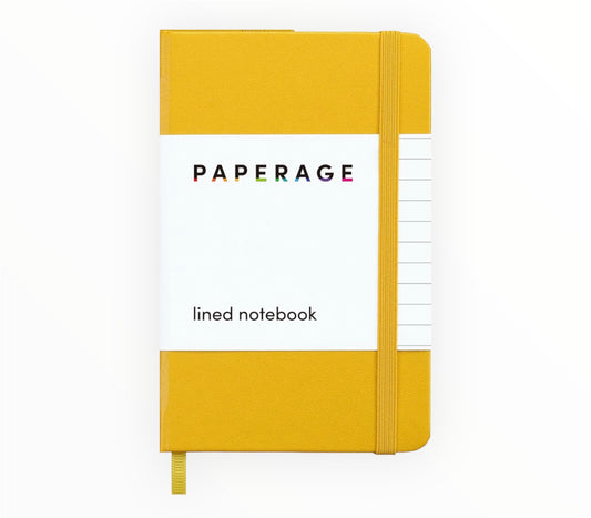 Lined Pocket Notebook - Yellow