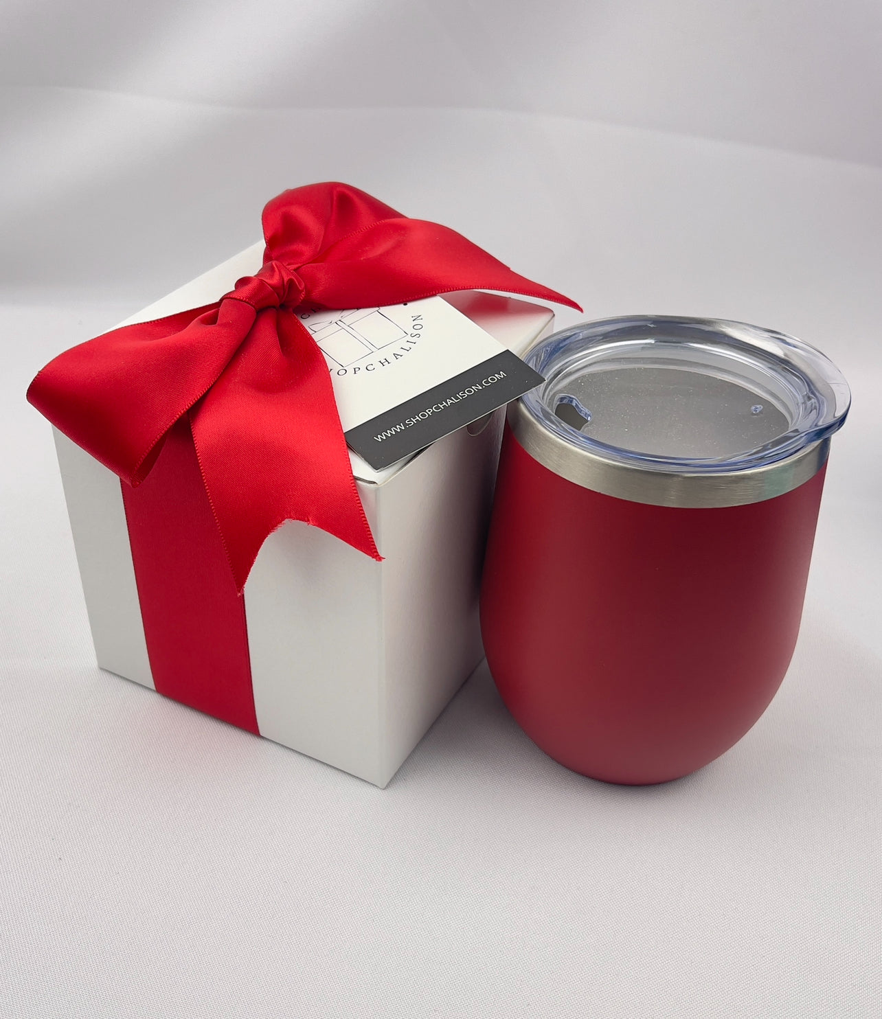 Customized Tumbler Gift Box - Red