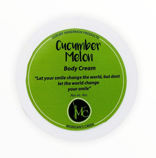 Morgans Creek Body Cream - Cucumber Melon