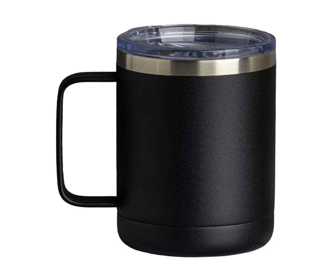 Insulated Mug - Black - 12 oz