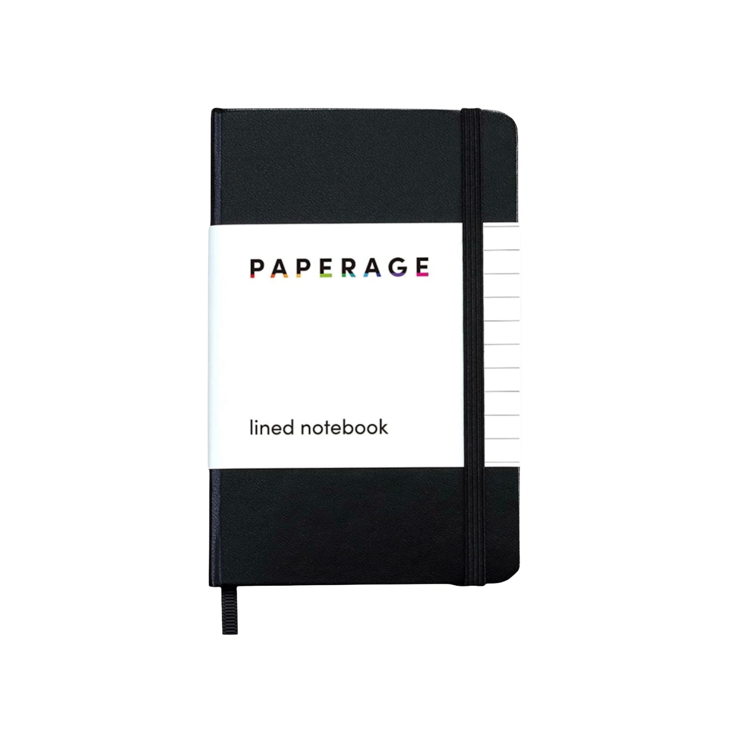 Lined Pocket Note Book - Black